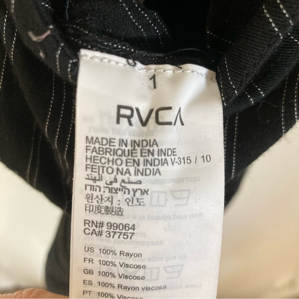 RVCA pinstripe jumpsuit - Picture 5 of 7